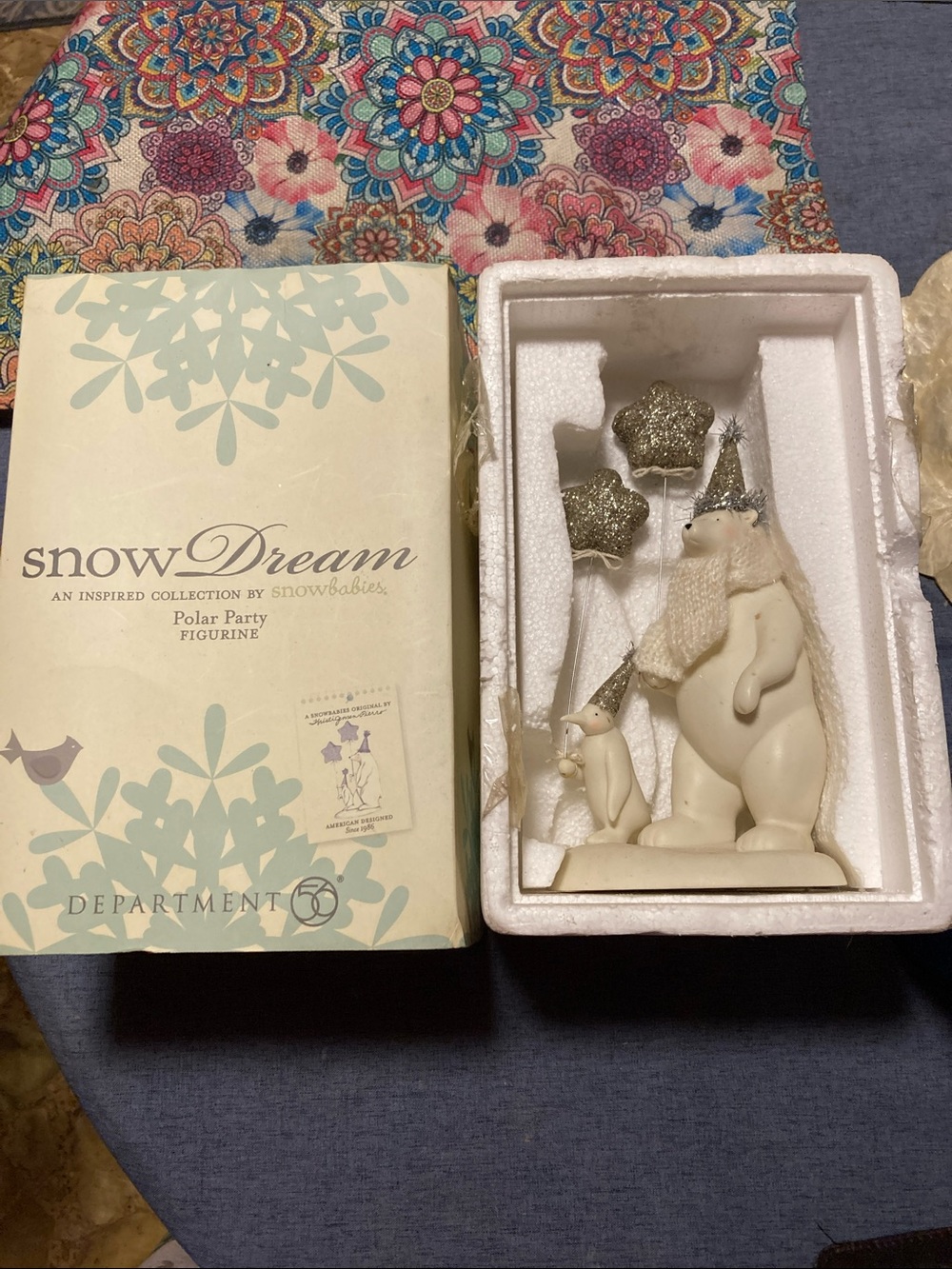 Department 56 Snow Dream polar party figurine